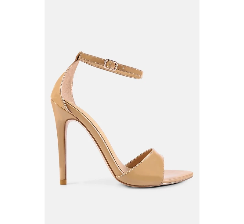 New Flame Ankle Strap Stiletto Heel Sandals Women