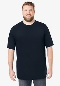 Boulder Creek Big & Tall by KingSize Heavyweight Jersey Crewneck T-Shirt