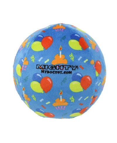 Mighty Ball Large Celebration, Durable Squeaky Dog Toy