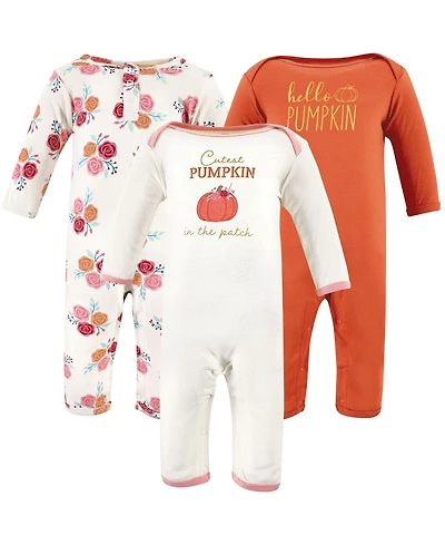 Hudson Baby Girls Cotton One-Piece for Young Ladies