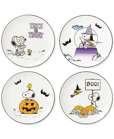 Lenox The Great Pumpkin Assorted Accent Plates, Set of 4