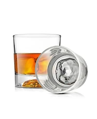 JoyJolt Radiant Double Old Fashioned Tumblers - 10 oz, Set of 4
