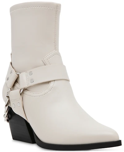 Dv Dolce Vita Women's Keeler Harness Moto Engineer Chain Heeled Boots