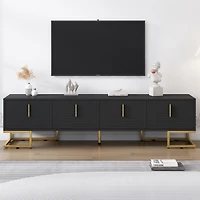 Streamdale Adjustable Tv Cabinet Feet Pads for Stability and Floor Protection