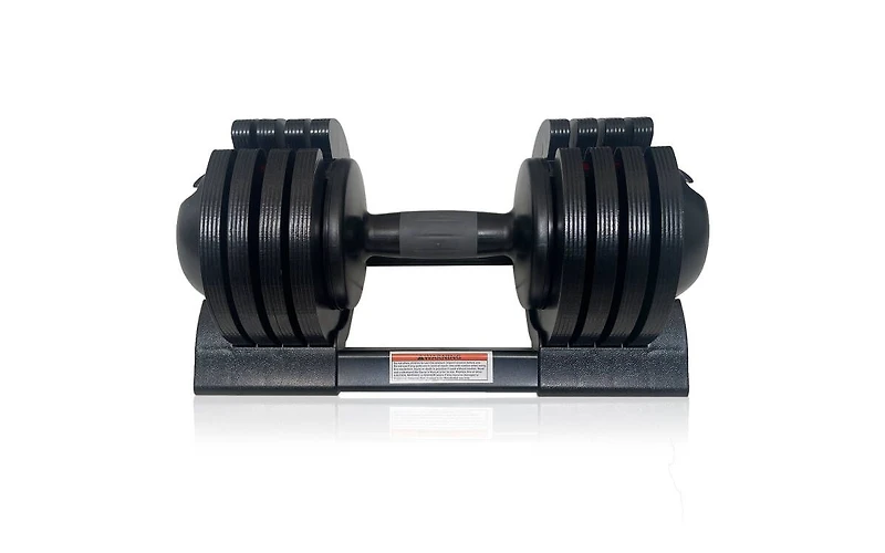 Streamdale 22LBS Adjustable Dumbbell Steel+Plastic