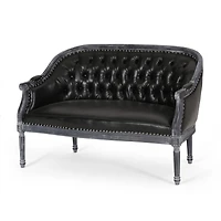 Streamdale Furniture Luxurious Tufted Loveseat French Country Charm with Unmatched Comfort