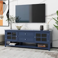 Streamdale Modern Entertainment Center with Storage