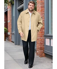 KingSize Big & Tall Water-Resistant Trench Coat