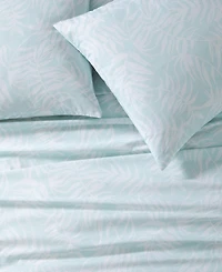 Closeout! Tommy Bahama Home Art Of Palms Reversible 3 Piece Duvet Cover Set