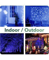 304 Count Led Curtain String Lights Room Decor Fairy