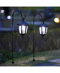 Maggift 34-Inch Hanging Solar Lights: Outdoor Waterproof