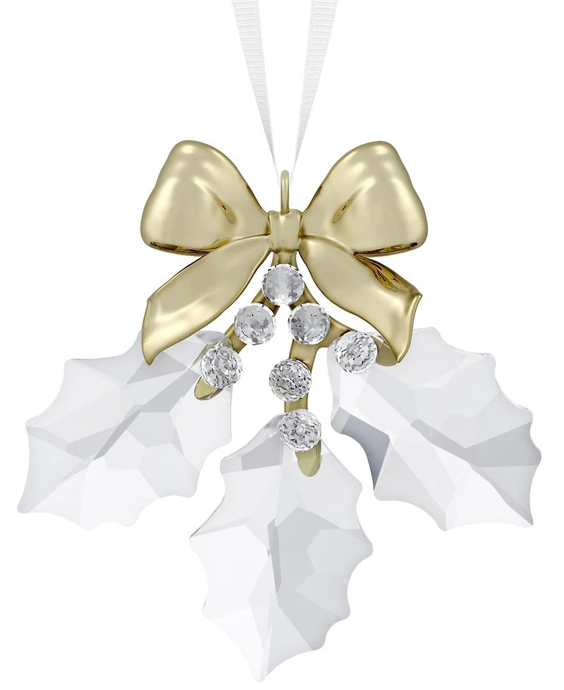 Swarovski Holiday Magic Holly Leaves Ornament