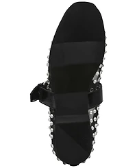 Dv Dolce Vita Women's Mellie Buckle Strap Mesh Mary Jane Flats