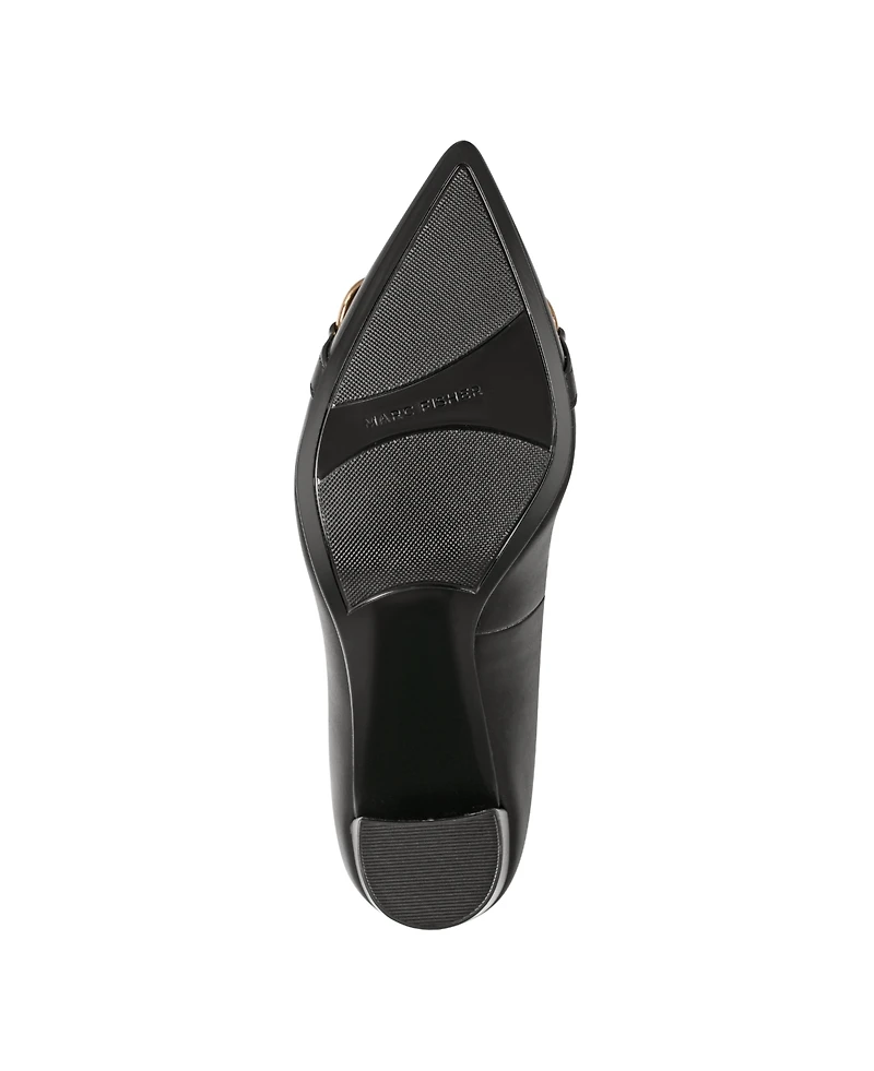 Marc Fisher Women's Gruff Bit High Block Heel Pumps