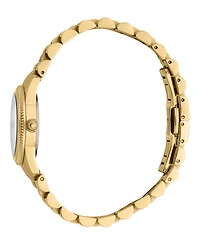 Roberto Cavalli Women's Quartz Gold-tone Stainless Steel Watch 28mm
