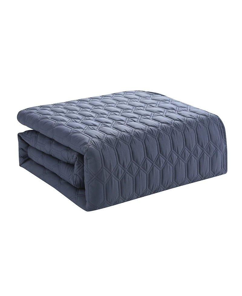 Vcny Home Diamond 3-Piece Quilt Set, King