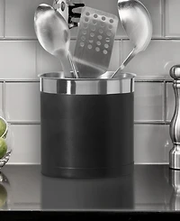 Oggi 7" Jumbo Stainless Steel Utensil Holder