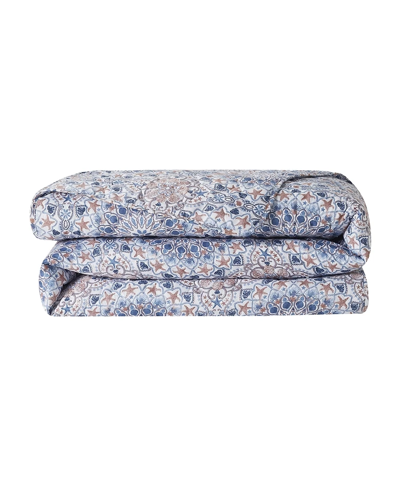 Closeout! Vcny Home Sea Medallion 3-Piece Quilt Set