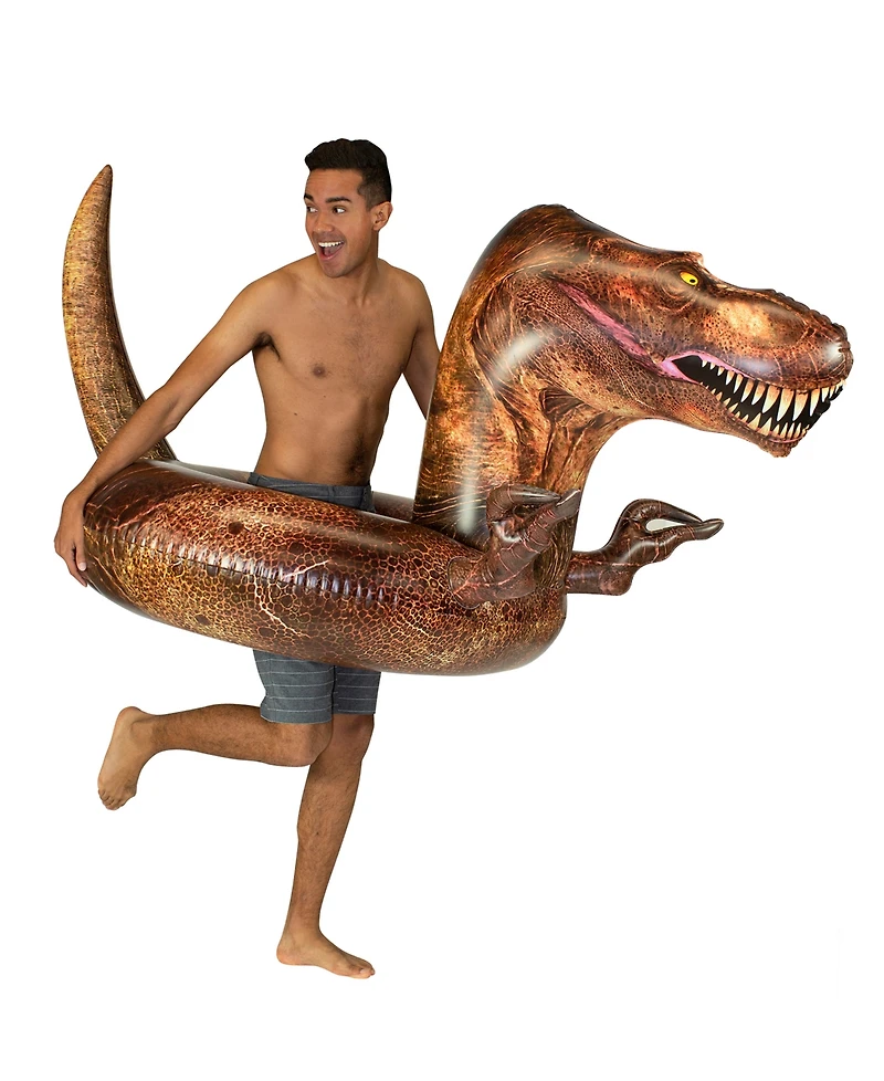 PoolCandy T-Rex Dinosaur 48" Jumbo Swimming Pool Tube