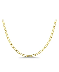 Giani Bernini Paperclip Link 16" Chain Necklace, 18k Gold-Plated Sterling Silver or Silver, Created for Macy's