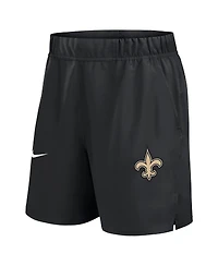 Nike Men's Black New Orleans Saints Blitz Victory Performance Shorts