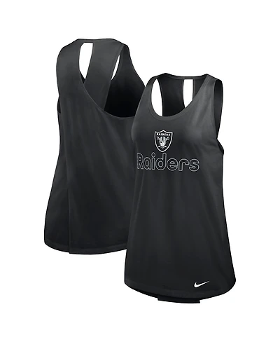Nike Women's Black Las Vegas Raiders Performance Tank Top
