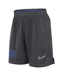 Nike Men's Anthracite Duke Blue Devils 2024 Sideline Mesh Shorts