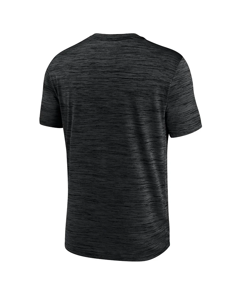 Nike Men's Black Iowa Hawkeyes 2024 Sideline Velocity Performance T-Shirt