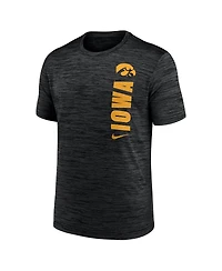Nike Men's Black Iowa Hawkeyes 2024 Sideline Velocity Performance T-Shirt