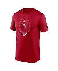Nike Men's Red Tampa Bay Buccaneers Primetime Legend Icon Performance T-Shirt