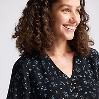 Reistor Women's Floral Short Tiered dress