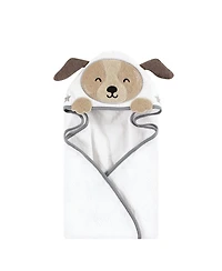 Hudson Baby Boys Playful Creature Hooded Towel (Cotton-Poly Blend