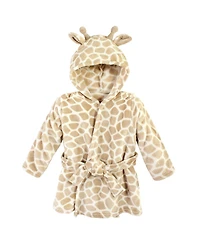 Hudson Baby Boys Unisex Plush Comfort Robe for Aquatic Settings