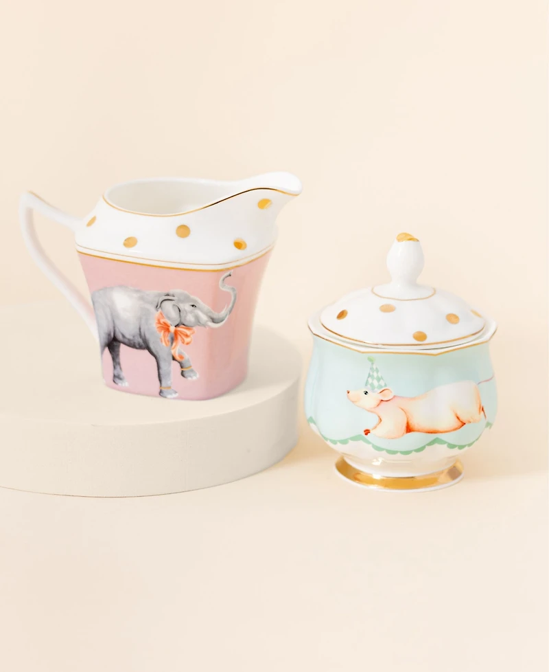 Yvonne Ellen Elephant Milk Jug and Mouse Sugar Pot Set