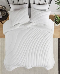 Urban Habitat Juniper Puffy 3-Pc. Comforter Set, King/California King