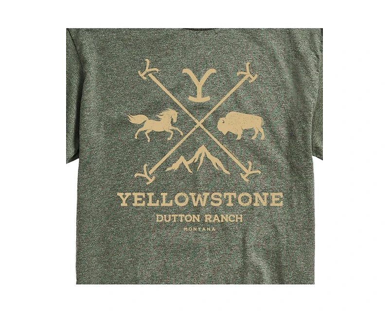 Hybrid Apparel Yellowstone Mens Short Sleeve Tee
