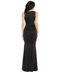 Dress the Population Women's Violetta Ruched Gown