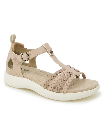 Jbu Women's Prague Round Toe Sandals