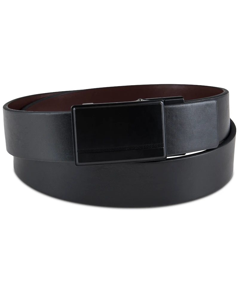 Alfani Men's Reversible Compress Belt, Created for Macy's