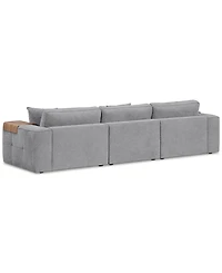 Nycolle 3-Pc. Modular Fabric Sectional, Created for Macy's