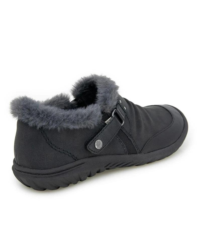 Jbu Women's Hook and Loop Heather Flat
