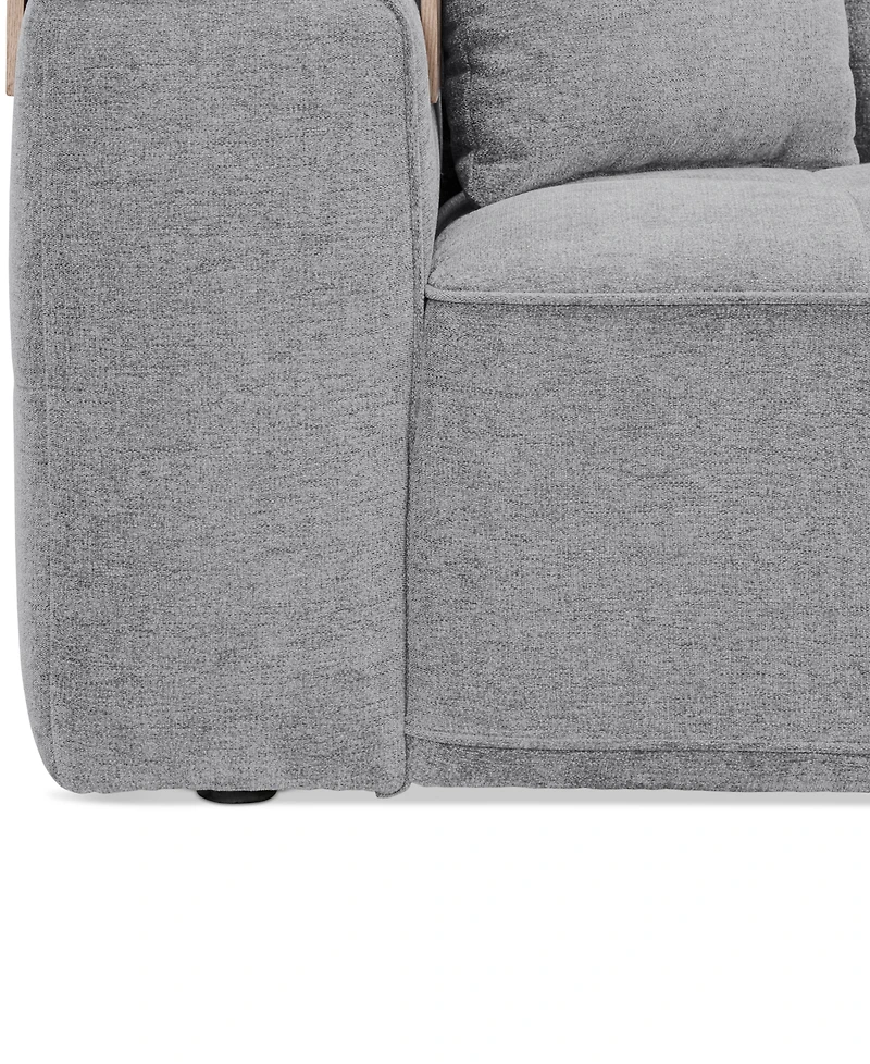 Nycolle -Pc. Modular Fabric L-Shape Sectional