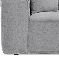 Nycolle 5-Pc. Modular Fabric Sectional with 2 Consoles, Created for Macy's
