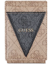 Guess Men's Quattro Patchwork Triangle Logo Wallet