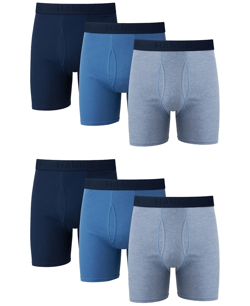 Hanes Ultimate ComfortSoft Boxer Briefs, 5+1 Bonus Pack