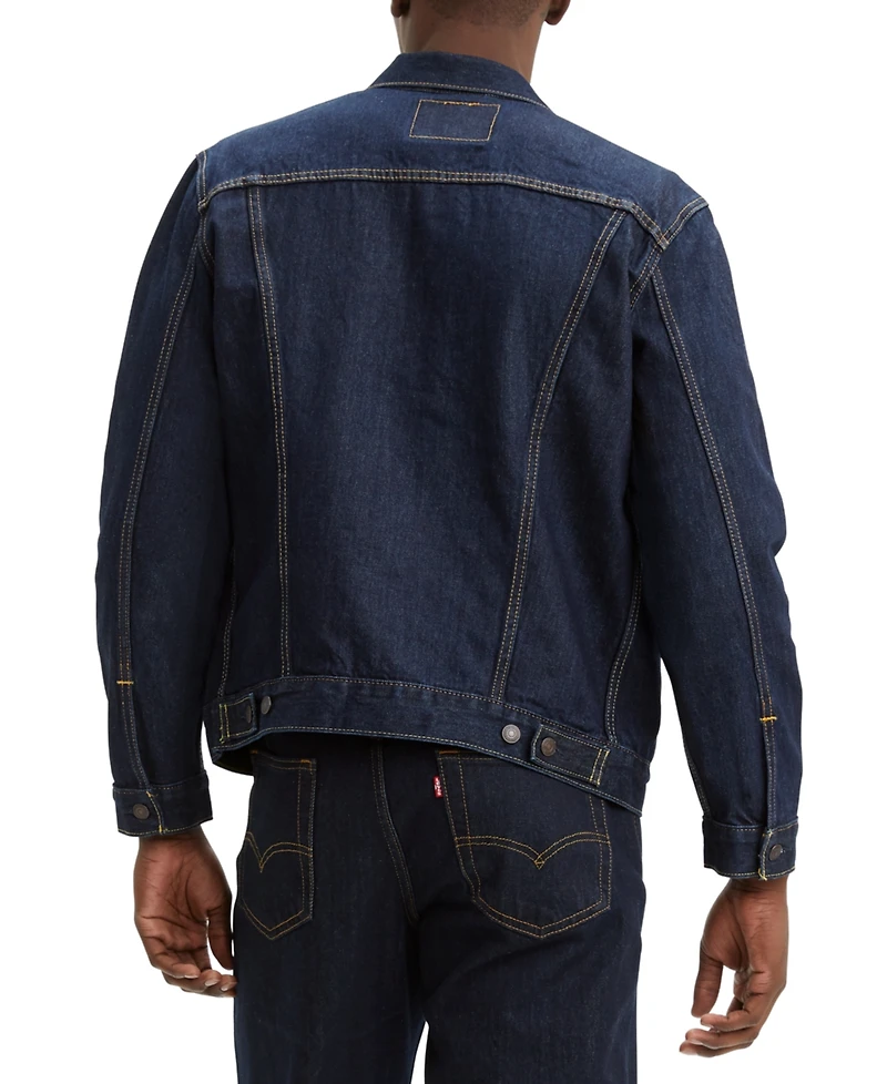 Levi's Men's Regular Fit Non-Stretch Denim Trucker Jacket