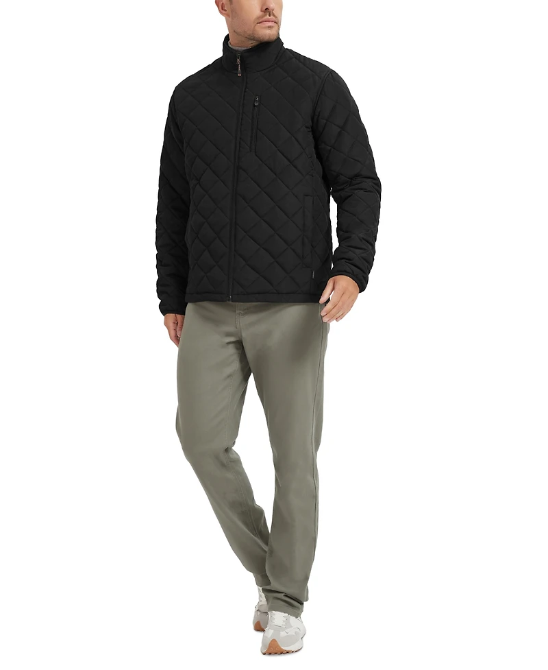 Hawke & Co. Men's Diamond Quilted Heritage Jacket, Created for Macy's