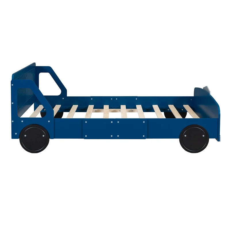Streamdale Full Car-Shaped Platform Bed With Wheels