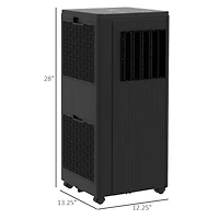 Homcom 8000/6500BTU Smart Portable Air Conditioner for 344Sq.Ft,