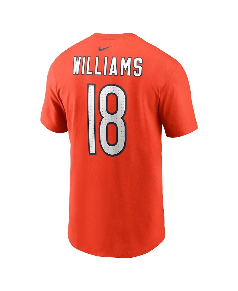 Nike Men's Caleb Williams Chicago Bears 2024 Nfl Draft First Round Pick Fuse Name Number T-Shirt